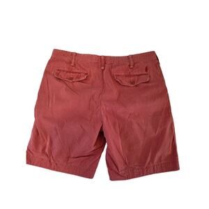 Vtg 90s Polo Ralph Lauren Salmon Pink Relaxed Fit Chino Shorts Nautical Mens 35